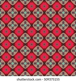 The geometric texture. Boho-chic fashion. Abstract geometric ornaments. Vector illustration. Pattern for textile, print or web design.