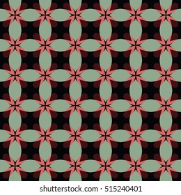 The geometric texture. Boho-chic fashion. Abstract geometric backdrop. Vector illustration. Pattern for textile, web page background, surface textures.