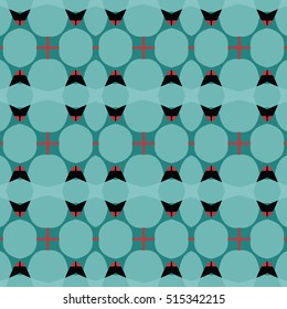 The geometric texture. Boho-chic fashion. Abstract geometric backdrop. Vector illustration. Pattern for textile, web page background, surface textures.