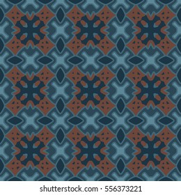 The geometric texture. Boho-chic fashion. Abstract geometric ornaments. Vector illustration. Pattern for textile, print or web design.