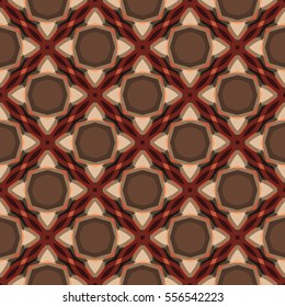The geometric texture. Boho-chic fashion. Abstract geometric ornaments. Vector illustration. Pattern for textile, print or web design.