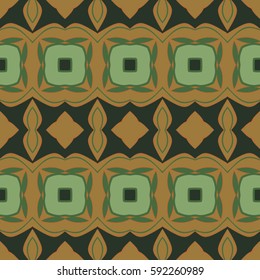 The geometric texture. Boho-chic fashion. Abstract geometric ornaments. Vector illustration. Pattern for textile, print or web design.