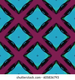 The geometric texture. Boho-chic fashion. Abstract geometric ornaments. Vector illustration. Pattern for textile, print or web design.