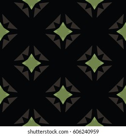 The geometric texture. Boho-chic fashion. Abstract geometric ornaments. Vector illustration. Pattern for textile, print or web design.