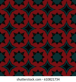 The geometric texture. Boho-chic fashion. Abstract geometric ornaments. Vector illustration. Pattern for textile, print or web design.