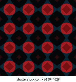 The geometric texture. Boho-chic fashion. Abstract geometric backdrop. Vector illustration. Pattern for textile, pattern fills, web page background, surface textures.
