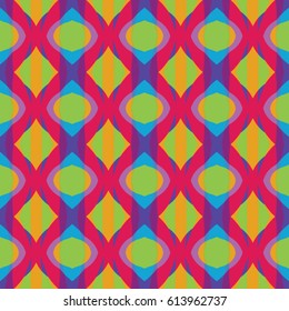 The geometric texture. Boho-chic fashion. Abstract geometric backdrop. Vector illustration. Pattern for textile, pattern fills, web page background, surface textures.