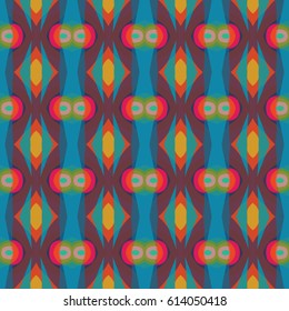 The geometric texture. Boho-chic fashion. Abstract geometric backdrop. Vector illustration. Pattern for textile, pattern fills, web page background, surface textures.