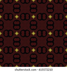 The geometric texture. Boho-chic fashion. Abstract geometric backdrop. Vector illustration. Pattern for textile, pattern fills, web page background, surface textures.