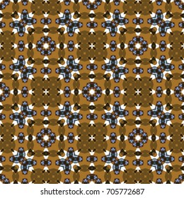 Geometric texture. Boho-chic fashion. Abstract geometric ornaments. Vector illustration. Pattern for textile, print or web design.