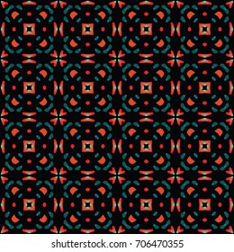 Geometric texture. Boho-chic fashion. Abstract geometric ornaments. Vector illustration. Pattern for textile, print or web design and house interior design, as well for hand crafts and DIY.
