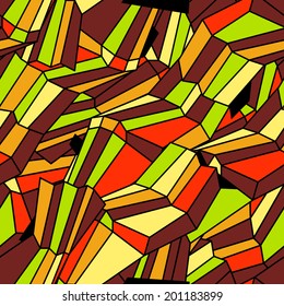 Geometric texture. Colorful wallpaper tile. For wrapping, fabric, background and other.