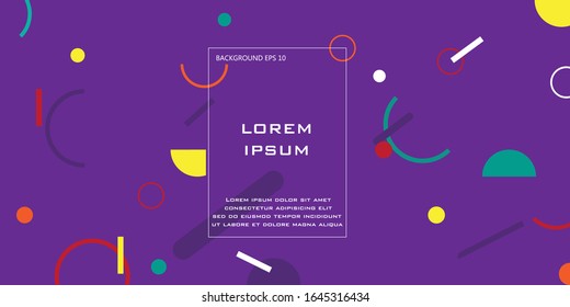 Geometric texture design. abstract color background. modern gradient vector illustration. Landing page. cover page with eps10 for free royalty