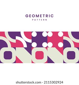 Geometric texture design templates, vector and illustration patterns layout with geometrical abstract pattern design