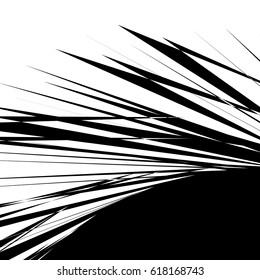 Geometric texture with edgy motif. Abstract shattered, rough pattern. Irregular asymmetric abstract art. Vector illustration