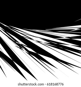 Geometric texture with edgy motif. Abstract shattered, rough pattern. Irregular asymmetric abstract art. Vector illustration