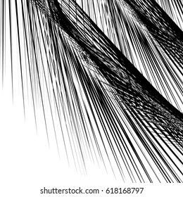 Geometric texture with edgy motif. Abstract shattered, rough pattern. Irregular asymmetric abstract art. Vector illustration