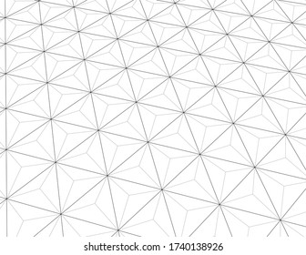 ornamento de textura geométrica 3d superficie