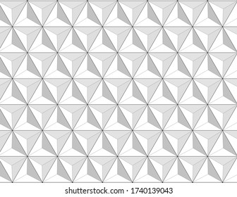 ornamento de textura geométrica 3d superficie