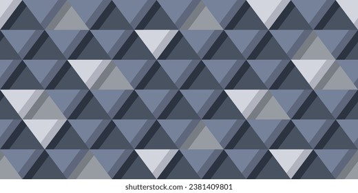 Geometric texture pattern of triangles. For print, interior, packaging, wallpaper, decoration, stylish design, cups, pillows, notebooks.