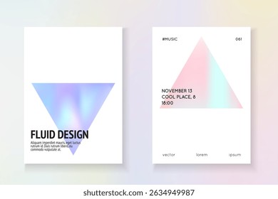 Geometric Texture. Purple Color Label. Memphis Vector. Isolated Metal Brochure. Hologram Pattern. Neon Shape. Graphic Design. Violet Geometric Texture
