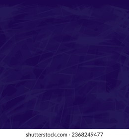 Geometrische Textur von gekratztem Eis aus Skaten auf dunklem Hintergrund.