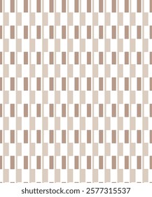 Geometric texture with smooth capsules beige, half white pattern on white background vector. Vector repeating texture. Background vector can be used for textile and fashion.