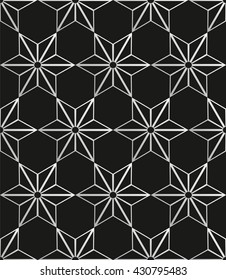  geometric texture. Stars pattern. Vector art.Modern Pattern