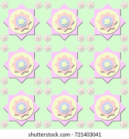 Geometric texture. Vector illustration