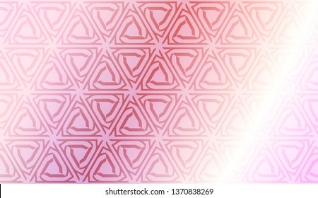 Geometric texture with Vibrant And Smooth Gradient Soft Colors Background. For Greeting Card, Brochure, Banner, Package. Vector Illustration