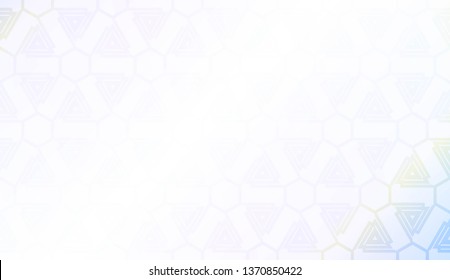 Geometric texture with Vibrant And Smooth Gradient Soft Colors Background. For Greeting Card, Brochure, Banner, Package. Vector Illustration