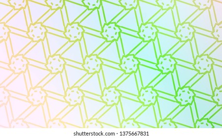Geometric texture with Vibrant And Smooth Gradient Soft Colors Background. For Greeting Card, Brochure, Banner, Package. Vector Illustration