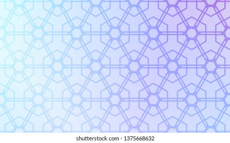 Geometric texture with Vibrant And Smooth Gradient Soft Colors Background. For Greeting Card, Brochure, Banner, Package. Vector Illustration