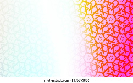Geometric texture with Vibrant And Smooth Gradient Soft Colors Background. For Greeting Card, Brochure, Banner, Package. Vector Illustration