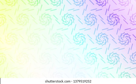 Geometric texture with Vibrant And Smooth Gradient Soft Colors Background. For Greeting Card, Brochure, Banner, Package. Vector Illustration