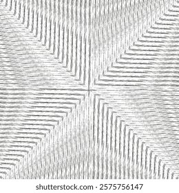 Geometric textured lines. Abstract black and white pattern. Minimalistic vector background.