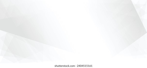 Geometric textured White light background abstract design. for banner, poster