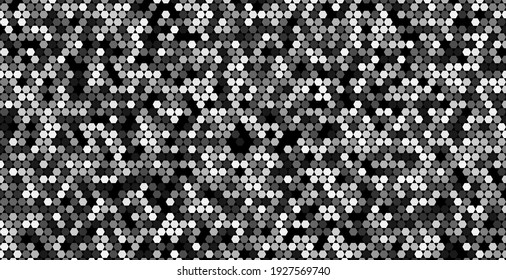 Geometric themed screen illustration design, Square design.Modern. Dark color embossed design.For wallpaper.Embossed hexagon black background. Light and shadow.modern background.colorful.black surface
