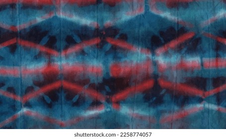 Geometric tie-dye pattern background illustration