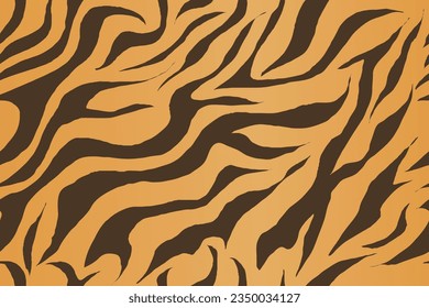 Geometric tiger stripe pattern background without continuity.