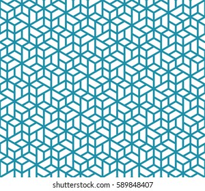 geometric tile grid graphic seamless pattern vector