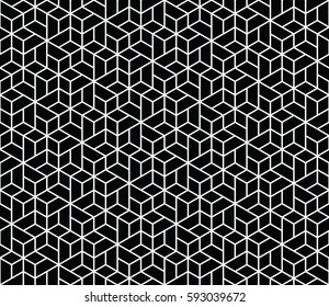 geometric tile grid graphic seamless pattern vector