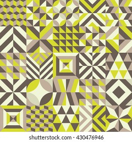 Geometric tile pattern. Vector illustration.