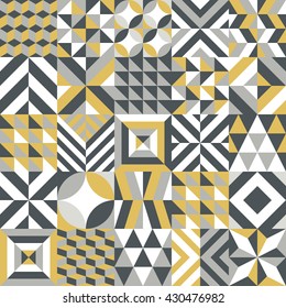 Geometric tile pattern. Vector illustration.