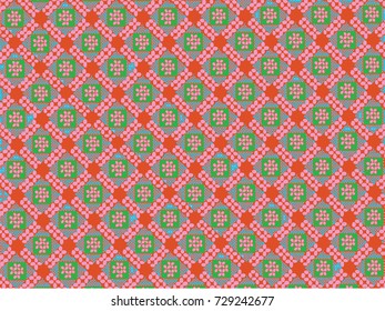 Geometric Tiles Art Texture