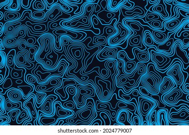 Geometric topography background design illustration 