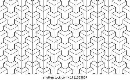 geometric trangle seamless pattern background