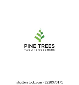 Diseño del logotipo de Navidad Estilo lineal de la plantilla vectorial del logotipo.
