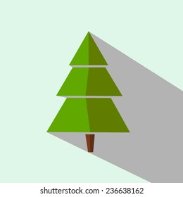 geometric tree icon