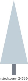 Geometrische Baum-Symbol-Vektor-Illustration